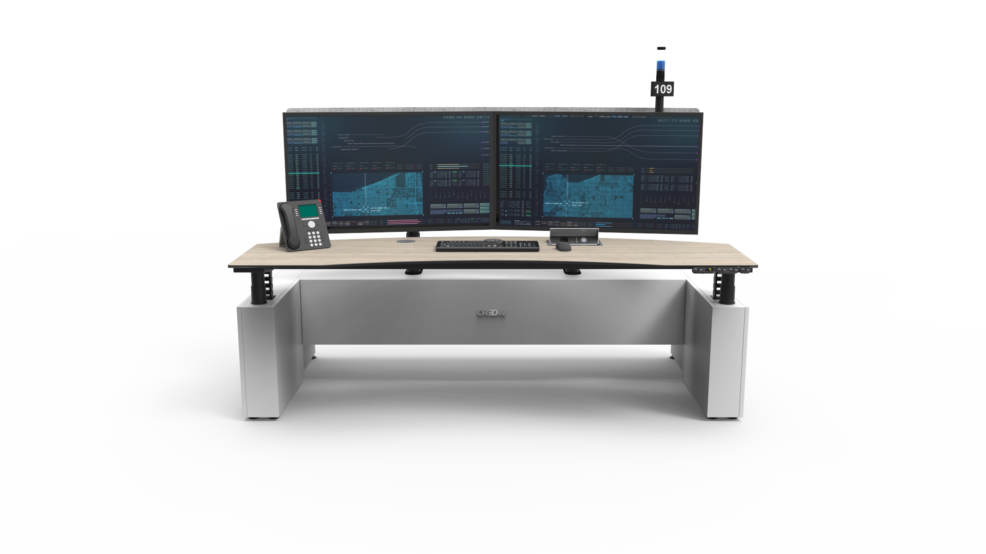 SPLIT workstation front